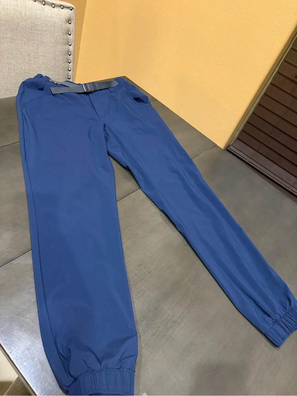 Columbia Men's Navy Blue Elastic Waist Joggers